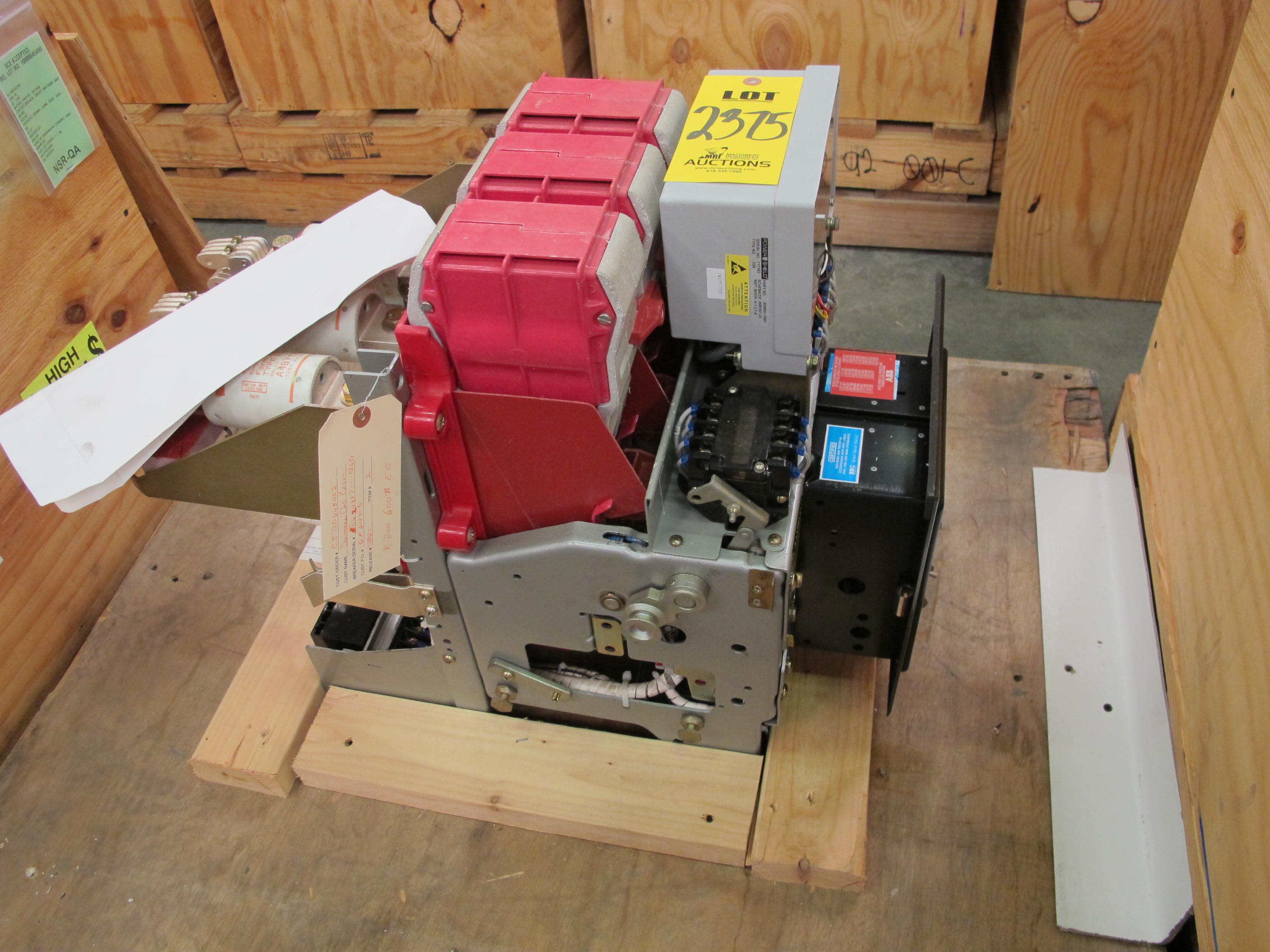 BREAKER, CIRCUIT TYPE, 600 AMP RATING, 600 AC VOLT RATING, 3 POLE, POWER KIND. COMPLETE PART NUMBER C1625-7773-142-07(00)(01)(18)(40), PART # C1625-7773-142-07 (W-44) LOADING & HANDLING FEE $15-